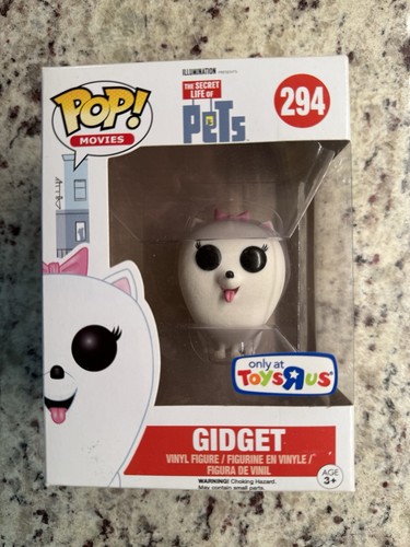 Funko Pop! Vinyl: The Secret Life of Pets - Gidget #294 Toys R Us Exclusive