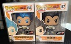 Funko Pop! : Dragon Ball SS God Vegeta #156 And SS Vegeta GameStop #157