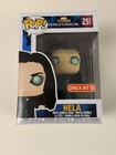 Funko Pop! Thor Ragnarok Hela Unmasked 251 Target Exclusive +protector