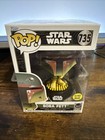 Funko Pop Boba Fett #735 Star Wars GITD w/Protector See Pics