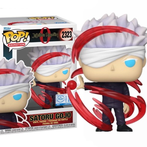 Funko Pop! Satoru Gojo (Red Energy) #2323 Jujutsu Kaisen 0 Exclusive + Protector