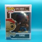 Funko Pop Rocks #19 Tupac Shakur (Eyebrows) Vaulted W/Hard Case