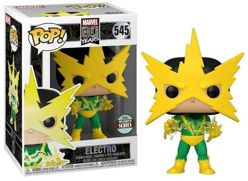 ELECTRO Funko Pop! #545 Vinyl Figure LIMITED Specialty Series Marvel 80 VAULTED