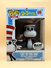 FUNKO POP! Cat In The Hat 09 Books Dr. Seuss BAM! Exclusive W/PROTECTOR! P66