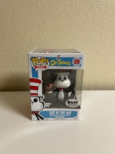 Funko Pop Books Dr. Seuss Cat In The Hat #09 BAM Exclusive