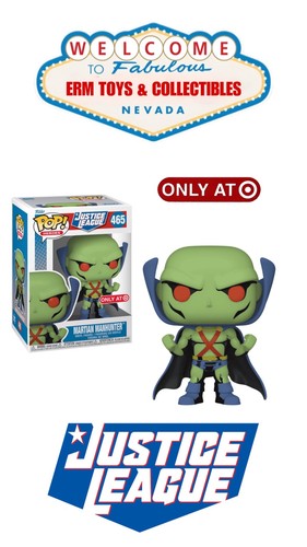 Funko Pop! Heroes: DC Justice League - Martian Manhunter TARGET Exclusive