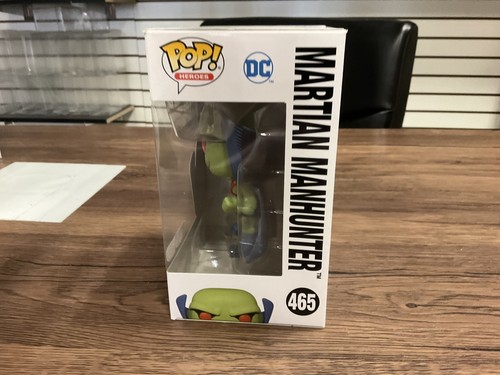Funko Pop MARTIAN MANHUNTER #465 Justice League NEW Exc Cond