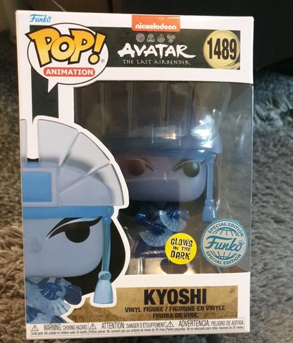 Funko Pop Avatar The Last Airbender Kyoshi 1489special edition glow in the dark