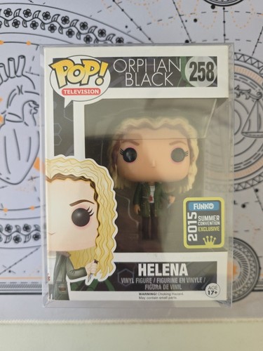 Funko Pop! Television Orphan Black #258 Helena SDCC 2015 COMES IN POP PROTECTOR