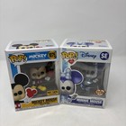 Funko Pop Mickey Mouse and Minnie Mouse Hot Topic Exclusive Make A Wish Metallic