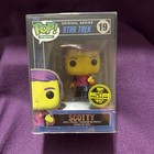 Funko Pop Digital Star Trek Release 1967 PCS Black Light Scotty #19