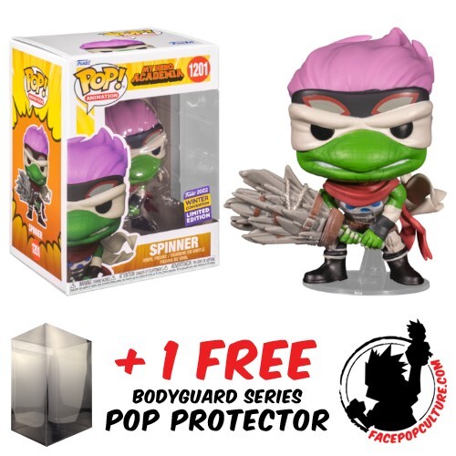 FUNKO POP VINYL MY HERO ACADEMIA SPINNER #1201 WINTER CON 2022 EXCLUSIVE