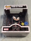 Funko: Venom on Throne #965 Glow-in-the-dark ~ Pop in a Box Exclusive +Protector