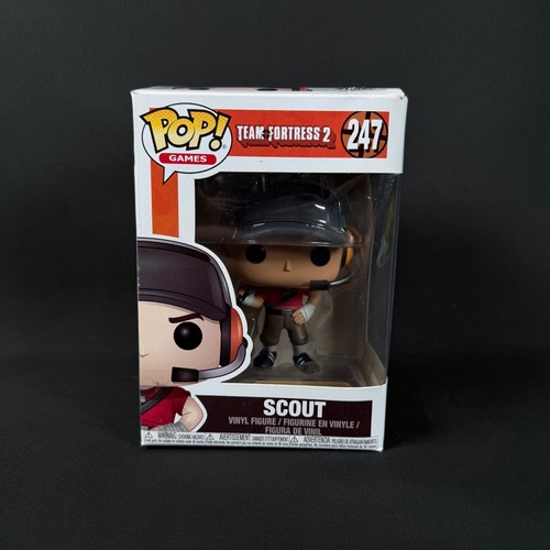 Rare Funko POP! Games #247 Team Fortress 2 TF2 Scout Valve Vinyl Figure Toy 2017