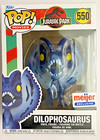 “Jurassic Park World” Dilophosaurus, Meijer Funko Pop #550 New