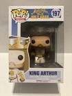 Funko Pop King Arthur Monty Python and the Holy Grail Figure RARE 197 VAULTED