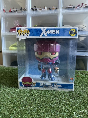 X-Men Funko Pop! 1054 Sentinel With Wolverine PX Previews Exclusive Bobble-Heads