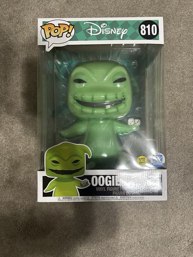 #810 Oogie Boogie Glow In The Dark Funko Pop Brand New Funk Store Exclusive