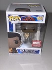 FUNKO POP! Captain Marvel: Nick Fury With Goose the Cat #447 Collector Corps