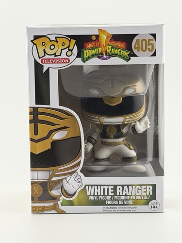 Funko Pop! Vinyl Mighty Morphin Power Rangers White Ranger (Action Pose) #405