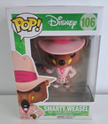 Funko Pop! SMARTY WEASEL #106 Disney Who Framed Roger Rabbit NEW UK - AUTHENTIC