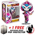 FUNKO POP VINYL MARVEL VENOM VENOMIZED IRONHEART #842 EXCLUSIVE + PROTECTOR
