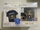 Funko Pop! & Tee  # 122 Harry Potter Metallic Europe Only Edition Sealed