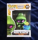 Funko Pop! Looney Tunes 1674 Marvin the Martian in Mummy Costume GLOW Exclusive