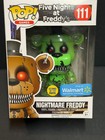 Funko Pop Games FNAF Nightmare Freddy 111 Walmart Ex Five Nights Figure NEW
