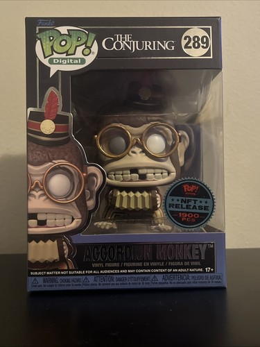 Funko Pop! #289 Accordion Monkey WBS2 LE 1900 With Protector The Conjuring