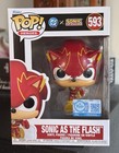 Funko Pop: SONIC as the FLASH #593 DC x Sonic the Hedgehog Target Exclusive