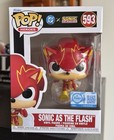 Funko Pop: SONIC as the FLASH #593 DC x Sonic the Hedgehog Target Exclusive