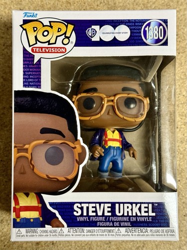Funko Pop! Television Steve Urkel #1380 Family Matters 2023 Warner Bros 100