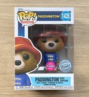 Funko Pop Paddington With Suitcase Flocked #1435 + Free Protector