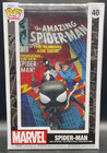 Funko POP! Comic Covers Marvel Amazing Spiderman 252 Black Suit Pop Figure New