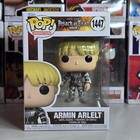 Funko Pop! Attack on Titan Armin Arlelt #1447 And Pop Protector
