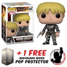 FUNKO POP VINYL ATTACK ON TITAN ARMIN ARLELT #1447 VINYL FIGURE + PROTECTOR