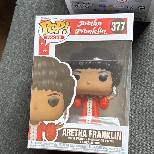 Funko Pop! Vinyl Rocks Aretha Franklin #377 Music Vinyl Figure 2023