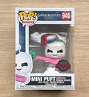 Funko Pop Ghostbusters Afterlife Mini Puft With Ice Cream Scoop #940 + Protector