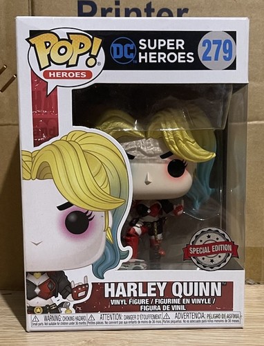 Funko Pop! Harley Quinn DC Super Heroes SPECIAL EDITION Mad Love #279