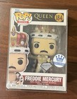 Funko Pop! Freddie Mercury Diamond Glitter Funko Exclusive #184 w/ Protector