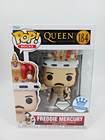 Funko Pop Freddie Mercury #184 Rocks Queen Diamond Glitter Exclusive w Protector