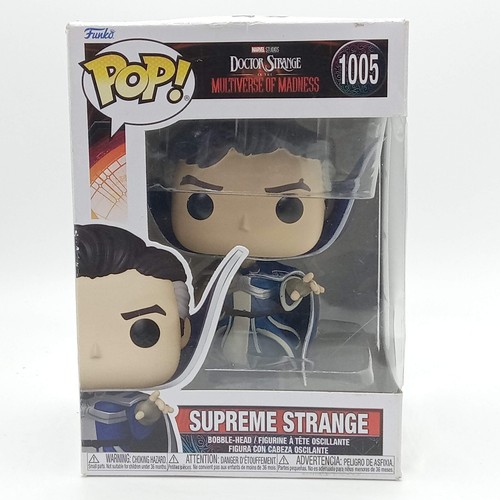 Funko Pop Supreme Strange 1005 Marvel Comics Doctor Multiverse of Madness DENTED
