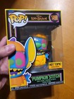 Funko Pop Disney Lilo & Stitch PUMPKIN STITCH #1498 HOT TOPIC Blacklight READ