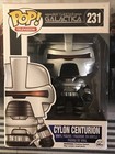 Funko Pop TV Battlestar Galactica Classic CYLON CENTURION 231 In Pop Protector