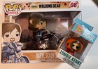 Walking Dead Daryl Dixon on Chopper Pop Vinyl Figure With Bonus Zombie Kenny