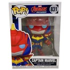 Funko POP Avengers Mech Strike Captain Marvel #831 Vinyl Bobblehead New in Box
