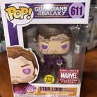 Funko Pop! Vinyl: Marvel - Star-Lord with Power Stone (Glows in the Dark) #611