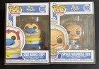 Funko Pop! Space Madness Ren #1532 Stimpy #1533 W/soft Protectors New Cat Dog