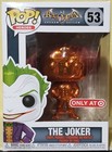 Funko POP! Batman DC The Joker #53 Orange Chrome ~ Target Exclusive ~ New